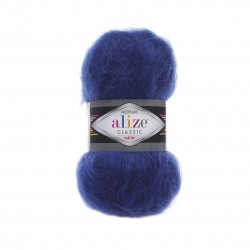 409 - mėlyna Alize Mohair Classic