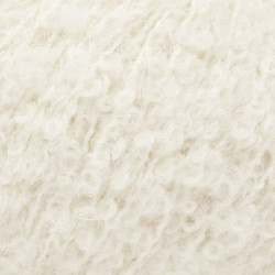 0100 - beveik balta DROPS Alpaca Bouclé