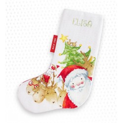 PM1225 - kalėdinė kojinė (Christmas Stocking) siuvinėjimo rinkinys Luca-S