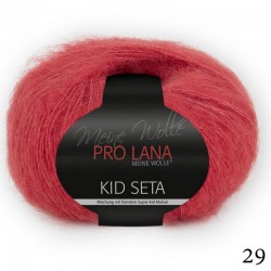 29 - raudona Pro Lana Kid Seta