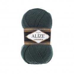 426 - tamsi žalia Alize Lanagold CLASSIC