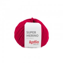 4 - raudona Katia Super Merino