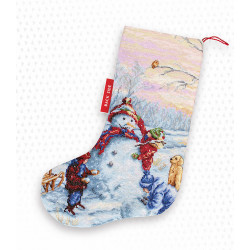 PM1241 - Kalėdinė kojinė (Christmas Stockings) siuvinėjimo rinkinys Luca-S