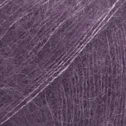 16 - tamsi violetinė DROPS Kid-Silk
