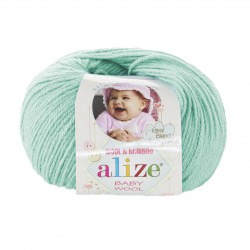 19 - mėtinė Alize Baby Wool